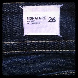 Hudson Signature Bootcut, size 26