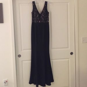 Elegant Black Evening Gown