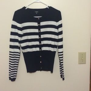 Striped cardigan