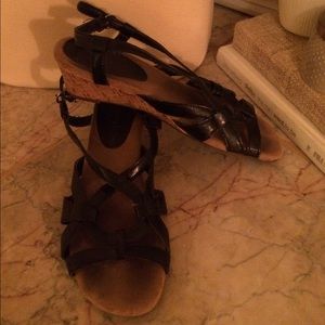 Black Strappy Sandals