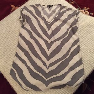 Express animal print blouse