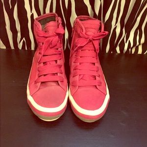 Pink canvas\suede  Camper Sneakers