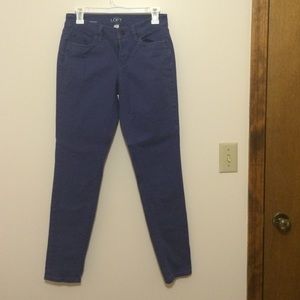 Loft purple jeans