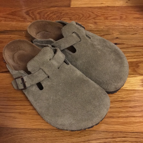 BIRKENSTOCK SHOES(TAUPE SUEDE)