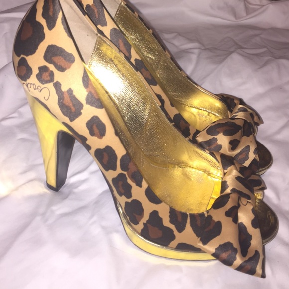 Coach cheetah heels - Picture 2 of 4