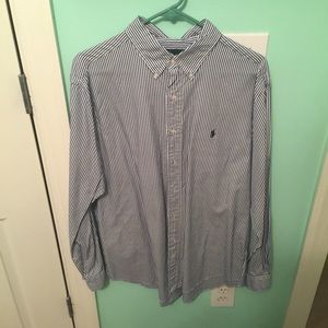 Button down polo