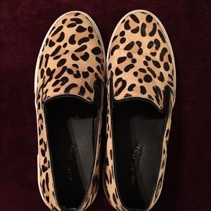 💖HP💖Leopard print slip-on sneakers