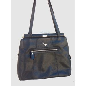 EMMA FOX LEATHER TOTE HANDBAG