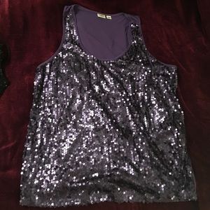 Matte sequin cami