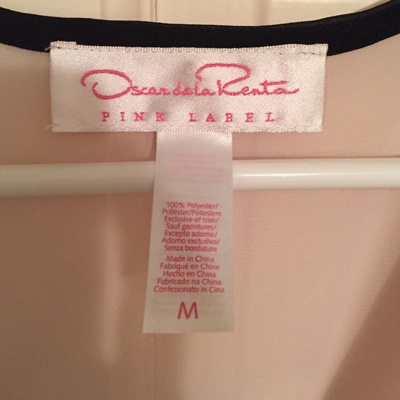 Oscar de la Renta Powder Pink Robe - Picture 4 of 4