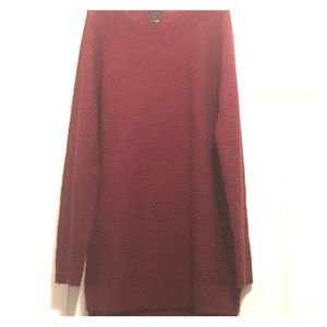 long sleeve oversized thin fabric sweater