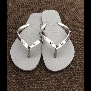 Havaianas Jeweled Flip Flops
