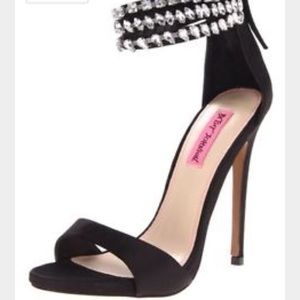 Betsy Johnson jewel ankle sandals