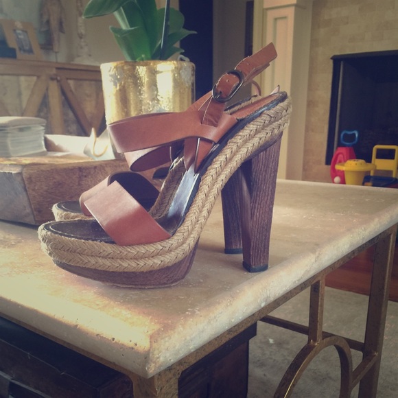 Christian Louboutin platform espadrilles size 37