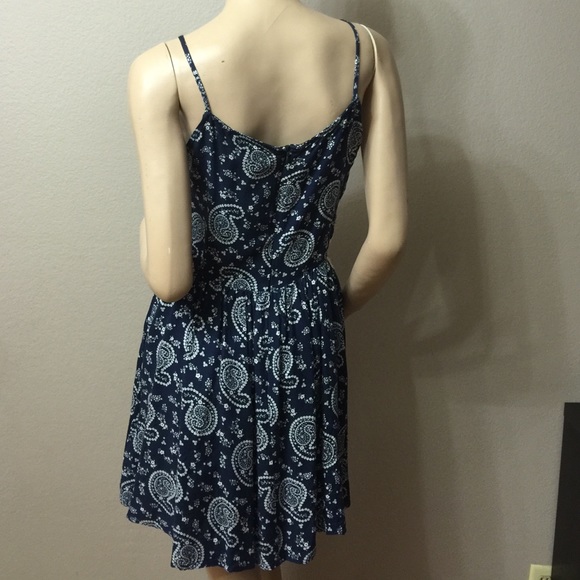 Sold 💙Navy Blue Open Sides Summer Dress💙 - Picture 3 of 3