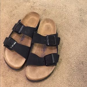Suede Birkenstocks