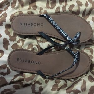 Billabong worn once sandals