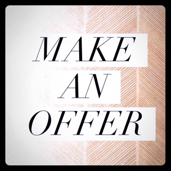 Make an offer for anything in my closet!