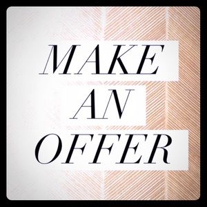 Make an offer for anything in my closet!