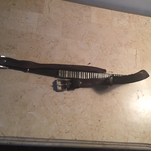 New leather belt