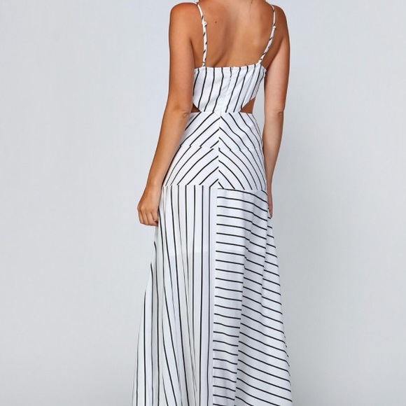 ‼️ LAST Clearance Stripe Cutout  Maxi - Picture 3 of 5