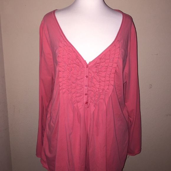Pink Plus size shirt