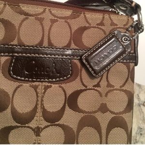 Brown Coach Crossbody