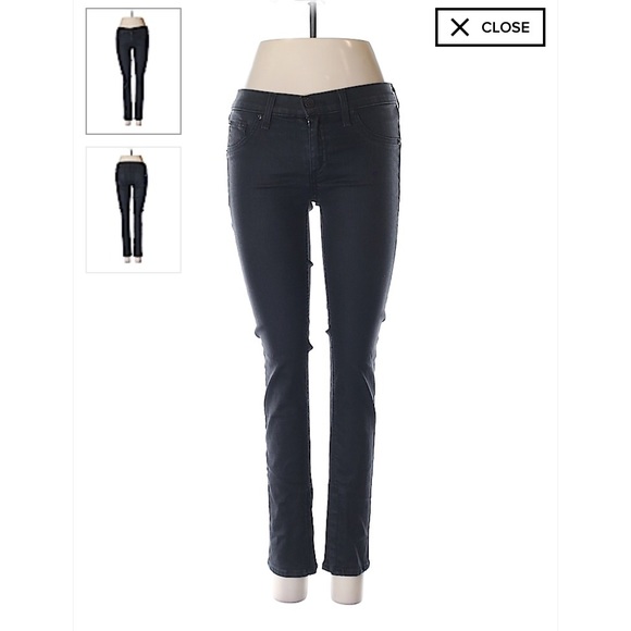 Rag & Bone Coated Black Jeans