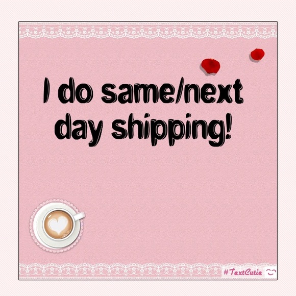 I ship quick!!