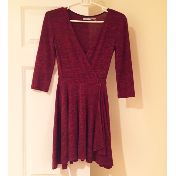 Red dress, can be used as dress or as a shirt