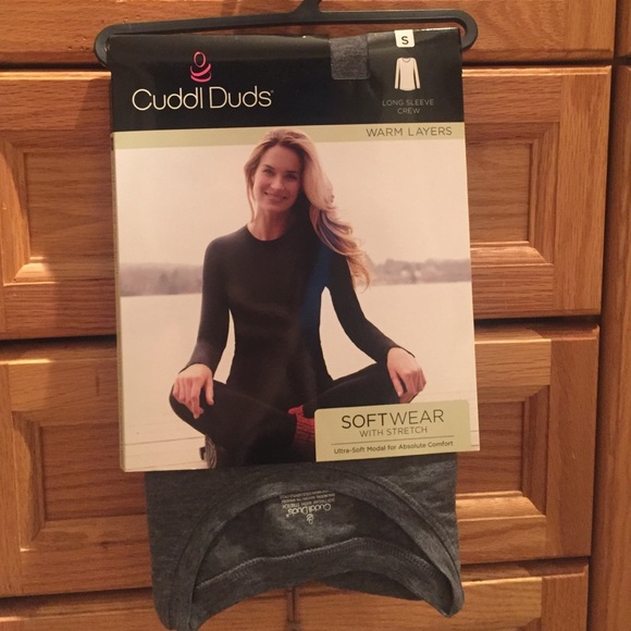 Cuddl duds long sleeve crew