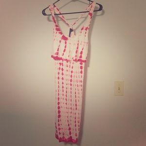 Tie Dye Dress/Cover Up