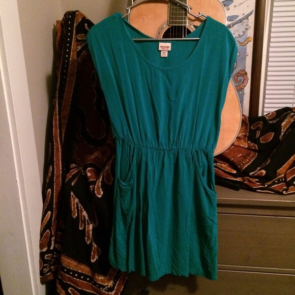 Teal dress