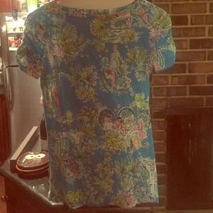 Lily Pulitzer Boat Neck Top