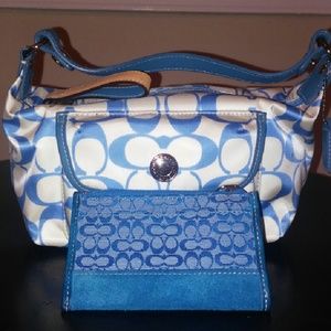 Small Coach bag & wallet