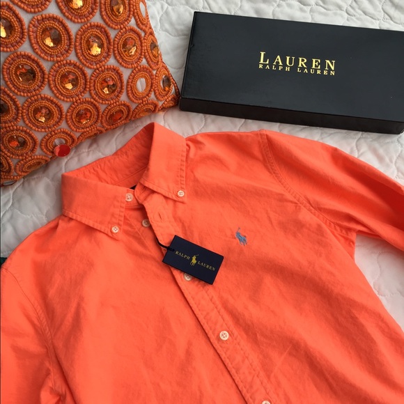 NEW POLO RALPH LAUREN Custom Fit SHIRT XS  $99 - Picture 2 of 4