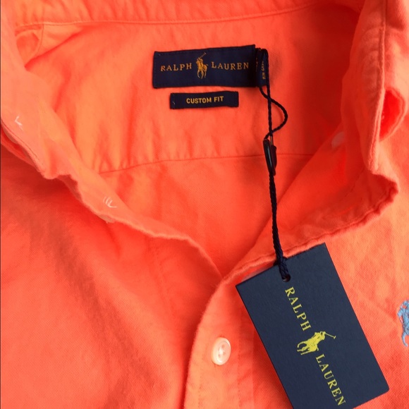 NEW POLO RALPH LAUREN Custom Fit SHIRT XS  $99 - Picture 4 of 4