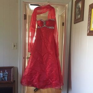 Beautiful Red Prom Dress