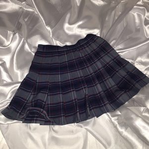 AMERICAN APPAREL PLAID TENNIS SKIRT XS