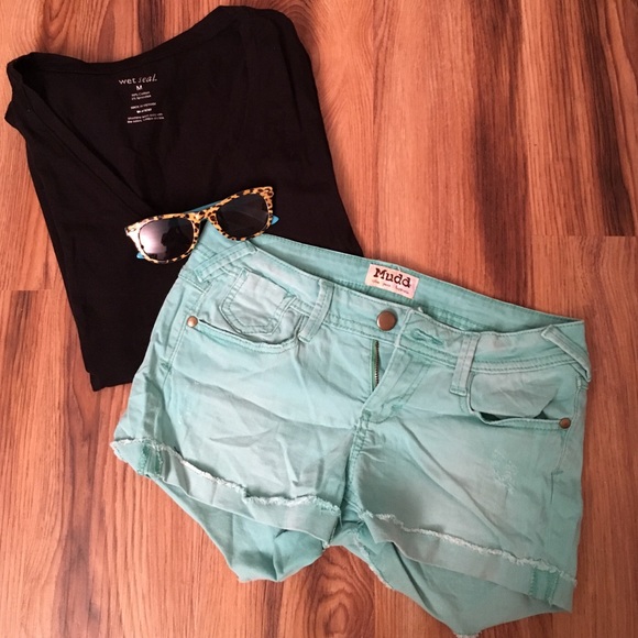 Mudd Mint Green Shorts
