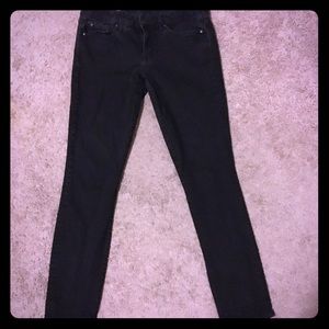 Black skinny jeans - gap