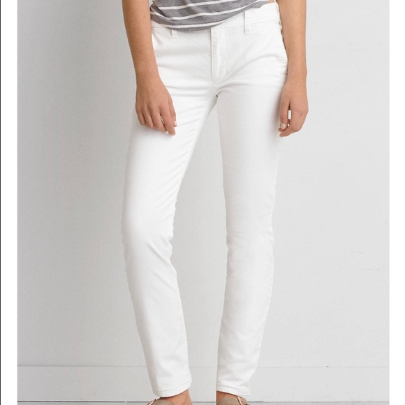 NWT American Eagle white trousers