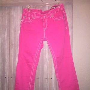 🎉🎉💗 Price Reduced Miss Me Pink Skinny Jeans