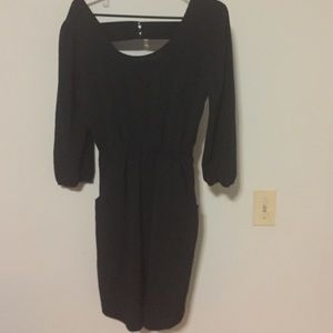 Black Dress with Pockets