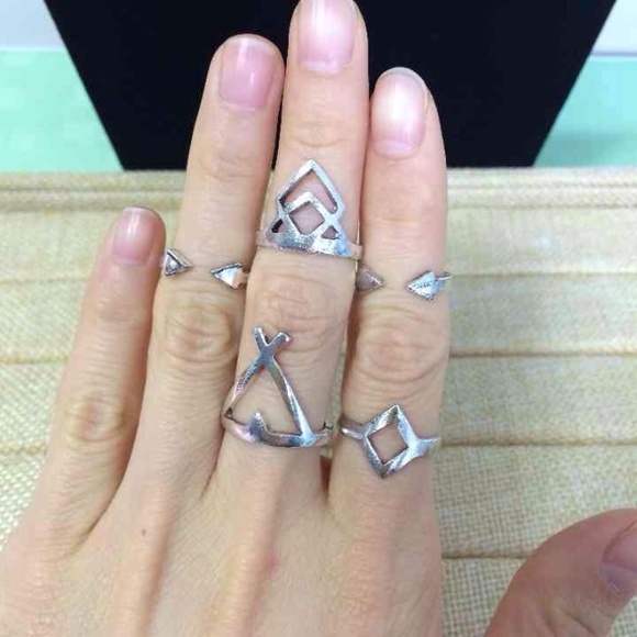 Boho silver Rings combination - Picture 4 of 4