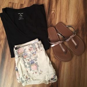 Floral Print YMI Shorts