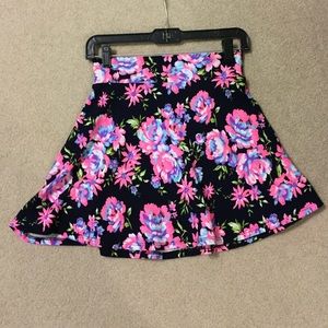 Floral skater skirt from Charlotte Russe