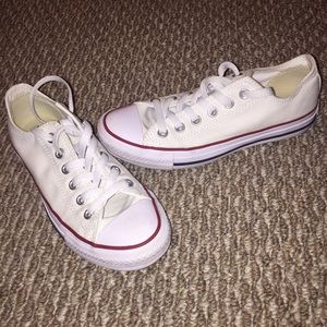 Reserved - White converse