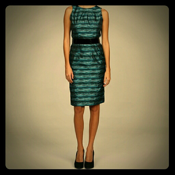 Michael Kors Dresses & Skirts - Michael Kors Dress Blue/Black Metallic Sheen