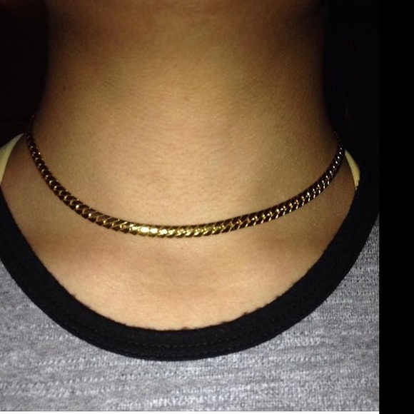 Vintage gold choker 50s/60s